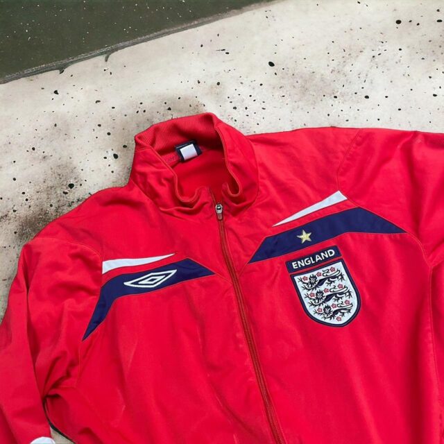 Vintage Y2K 2008-10 England Umbro Track Jacket - XL
