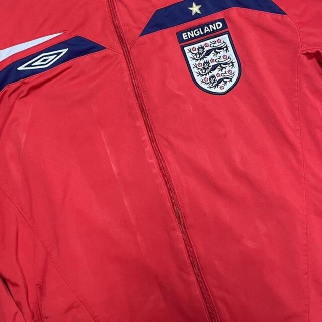 Vintage Y2K 2008-10 England Umbro Track Jacket - XL
