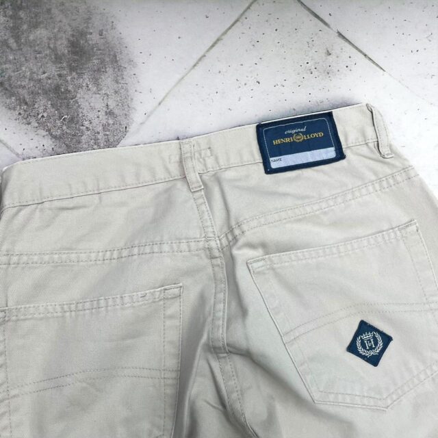 Men's Vintage Henri Lloyd Beige Jeans - 30"
