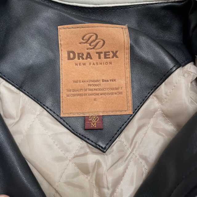 Vintage Men's Y2K Faux Leather Moto Bike Jacket - M