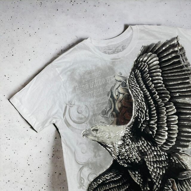 Men's Vintage Y2K Konflict Graphic Print Tshirt - M