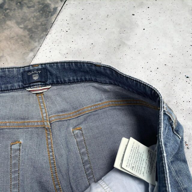 Men's Vintage Y2K Gant Blue Denim Jeans - 36"