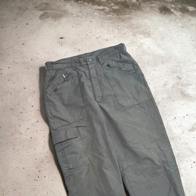 Men's Y2K Pegasus Grey Cargo Pants - 34"
