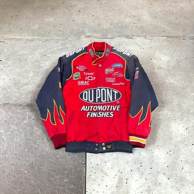 Vintage 90s Chase Authentics DuPont Racing Jacket - M