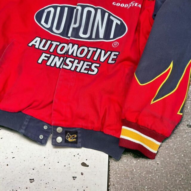 Vintage 90s Chase Authentics DuPont Racing Jacket - M