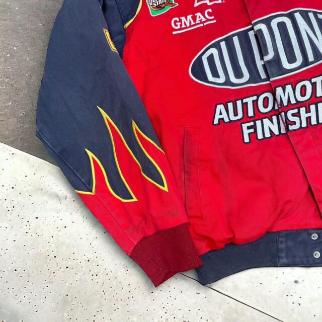 Vintage 90s Chase Authentics DuPont Racing Jacket - M