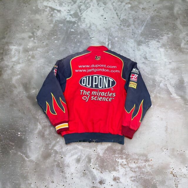 Vintage 90s Chase Authentics DuPont Racing Jacket - M