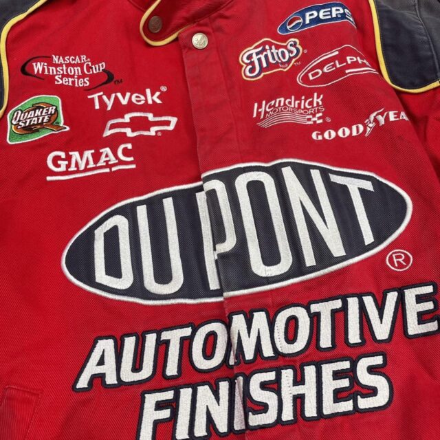 Vintage 90s Chase Authentics DuPont Racing Jacket - M