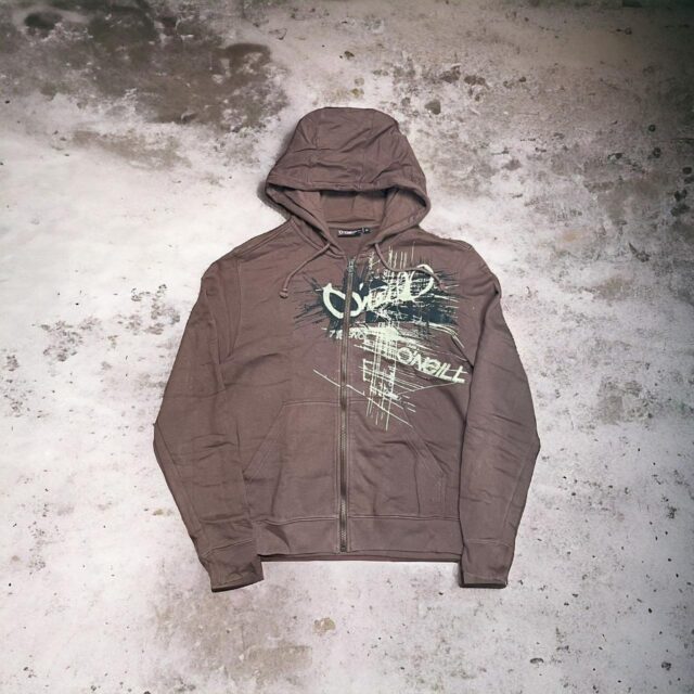 Vintage Men's O'Neill Zip Up Hoodie - M