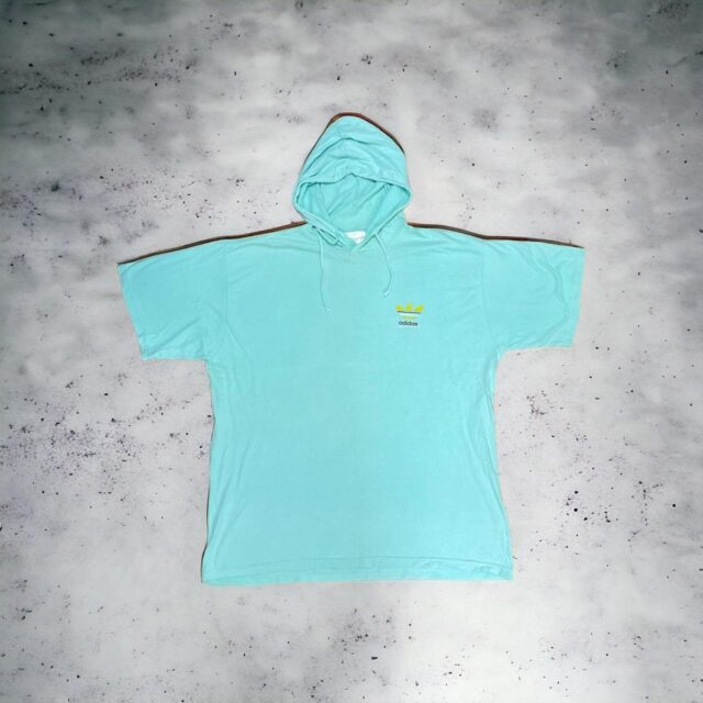 Men's Vintage Adidas Tshirt Hoodie - L