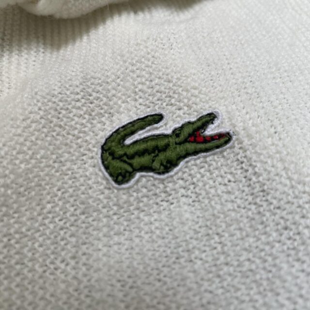 Men's Vintage 90s Izod Lacoste Knitted Cardigan - M