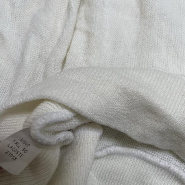 Men's Vintage 90s Izod Lacoste Knitted Cardigan - M