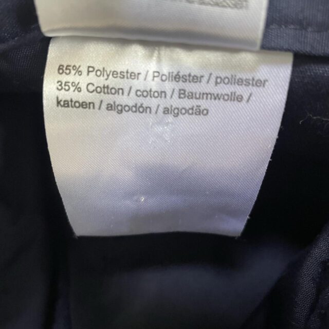 Ladies Y2K Navy Blue Cargo Pants - UK 12