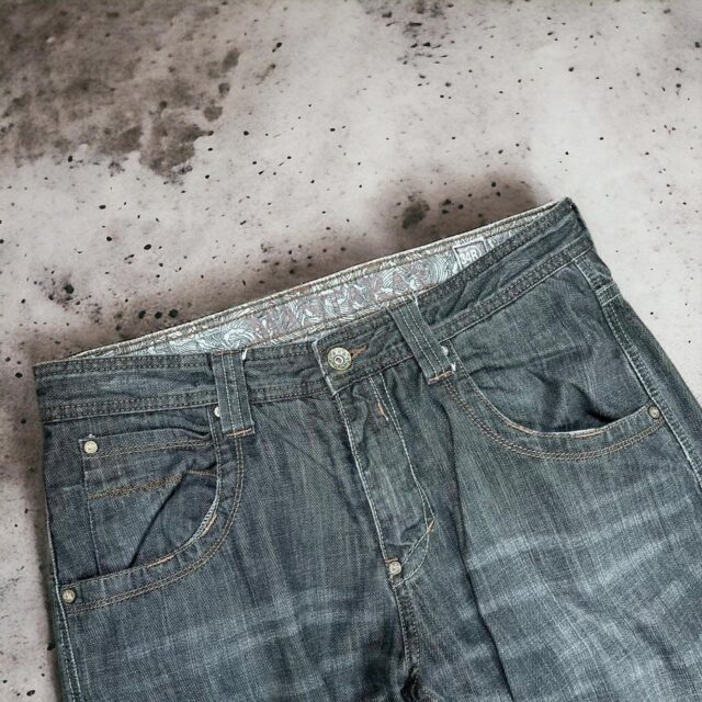Men's Vintage Baggy Y2K Mantaray Surf Jeans - 34"