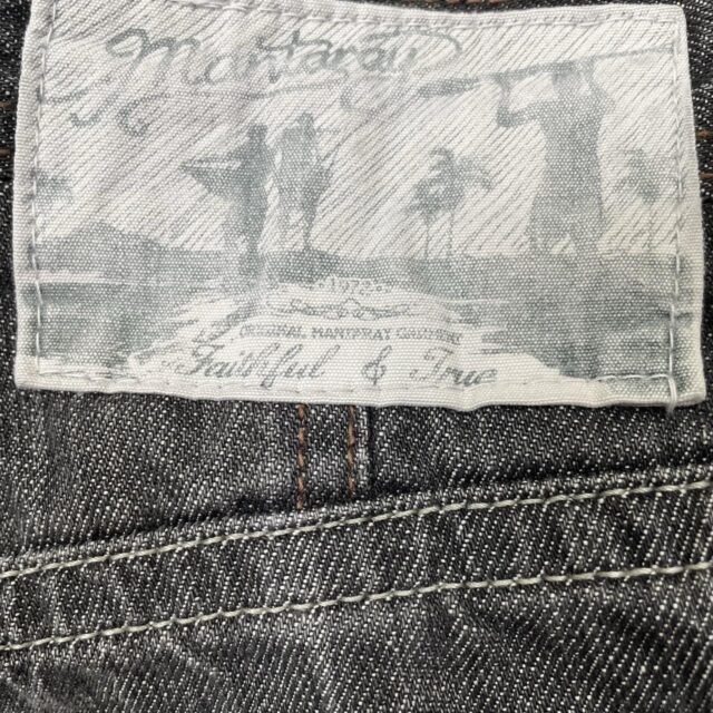 Men's Vintage Baggy Y2K Mantaray Surf Jeans - 34"