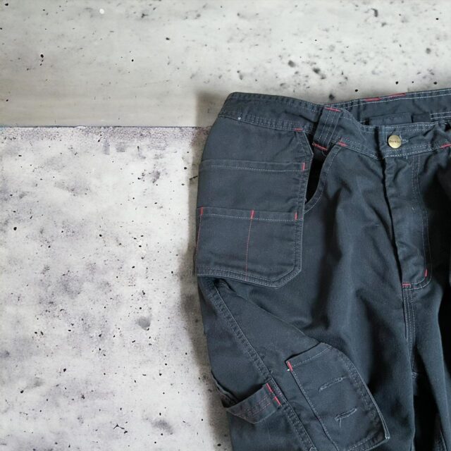 Men's Black Dickies Overall Cargo Shorts - 34"