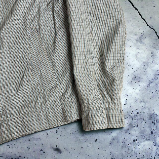 Men's Vintage Y2K Quiksilver Checked Harrington Jacket - L