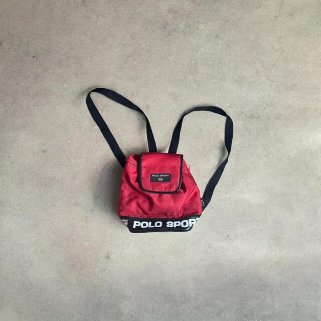 Vintage Ralph Lauren Polo Sport Mini Rucksack