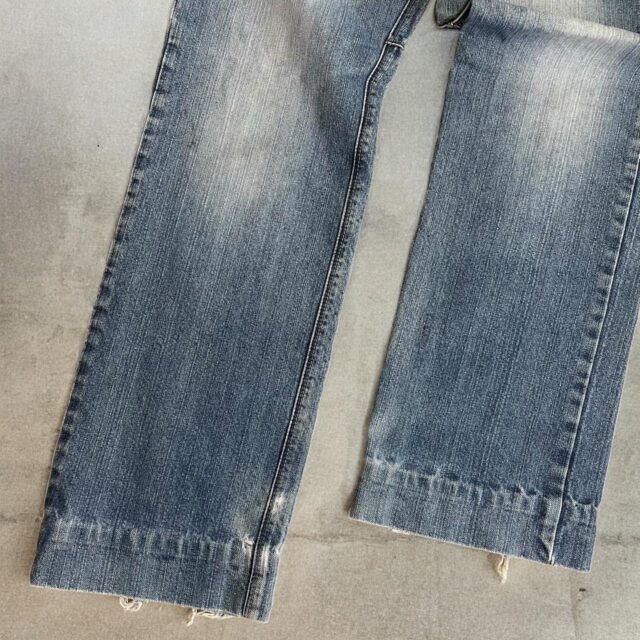 Men's Vintage Le Coq Sportif Baggy Denim Jeans - 32"