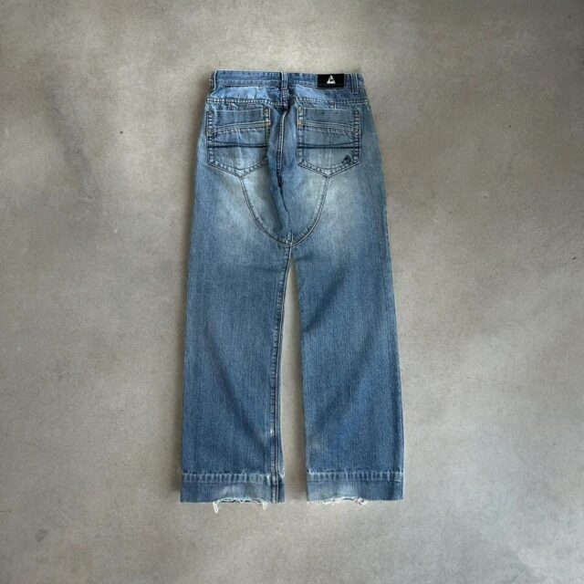 Men's Vintage Le Coq Sportif Baggy Denim Jeans - 32"