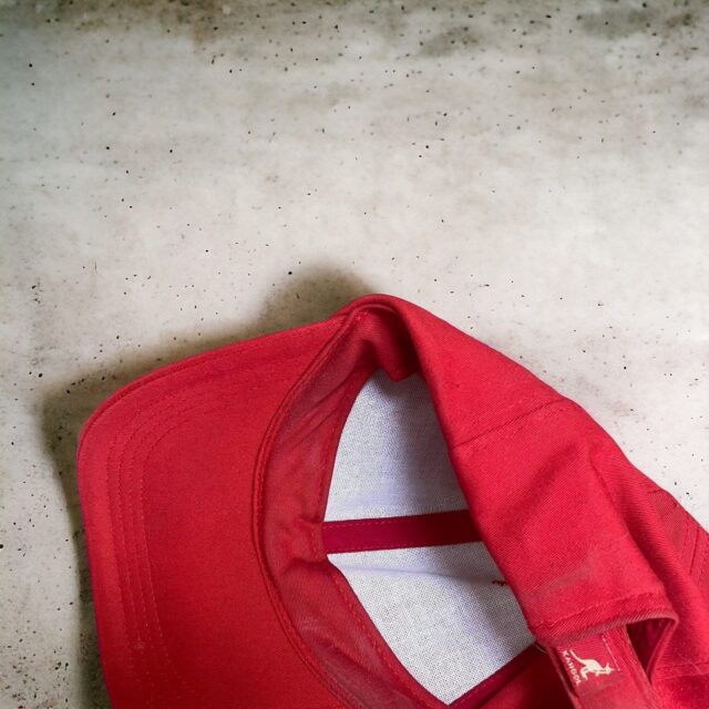 Vintage Unisex Red Y2K Kangol Spell Out Cap
