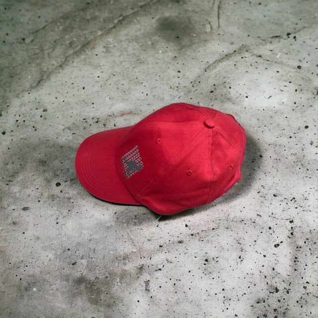 Vintage Unisex Red Y2K Kangol Spell Out Cap