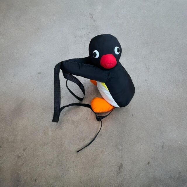 Pingu Zip Up Plushy Rucksack