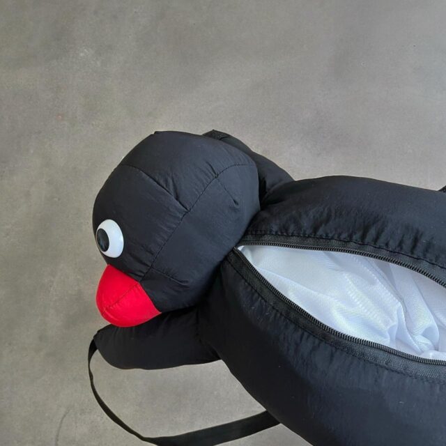 Pingu Zip Up Plushy Rucksack