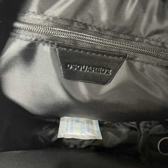 Unisex Navy Blue Dsquared2 Shoulder Bag