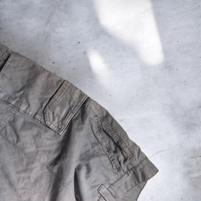 Men's Y2K Khaki Utility Cargo Shorts - XL