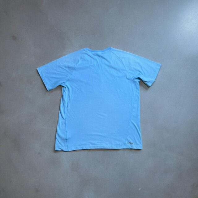 Men's Y2K Adidas Spell Out Tshirt - M