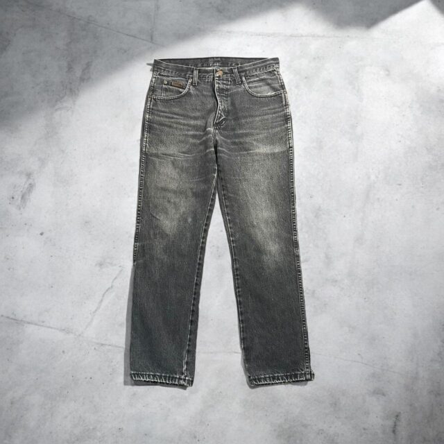 Men's Vintage Faded Black Wrangler Jeans - 30"