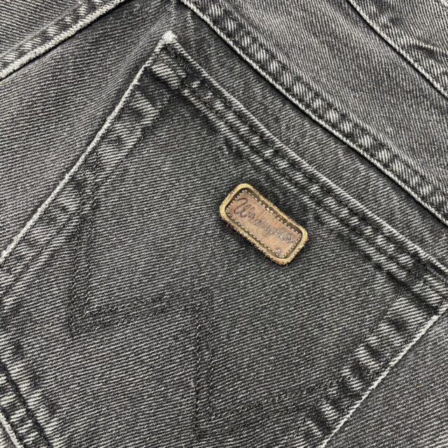 Men's Vintage Faded Black Wrangler Jeans - 30"