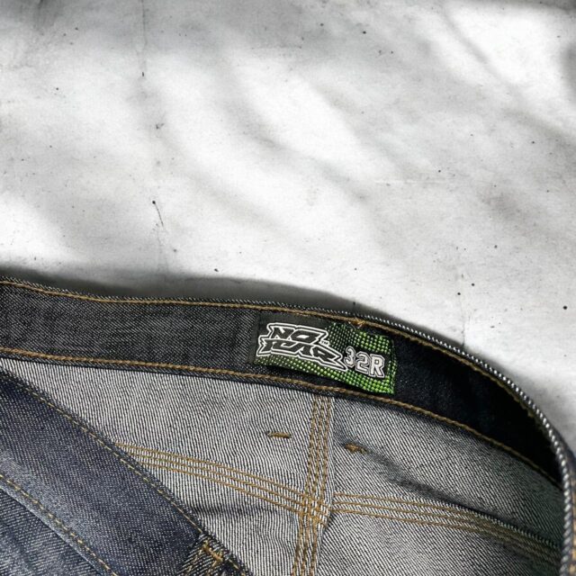 Men's Vintage Y2K No Fear Baggy Blue Skate Jeans - 32"