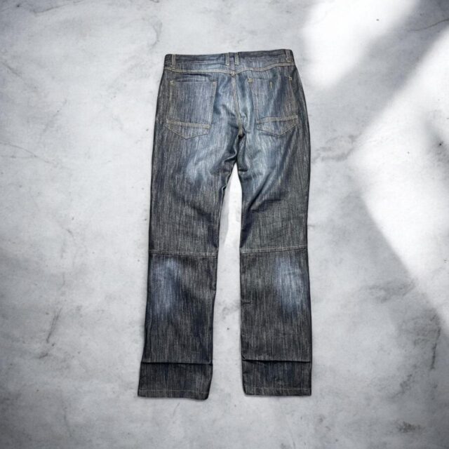 Men's Vintage Y2K No Fear Baggy Blue Skate Jeans - 32"