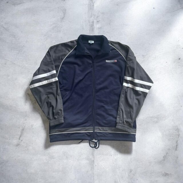 Vintage Mens Y2K Reebok Zip Up Jacket - L