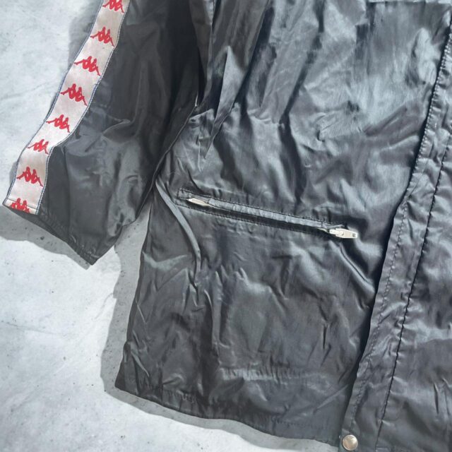 Vintage Mens 90s Kappa Zip Up Rain Jacket - M