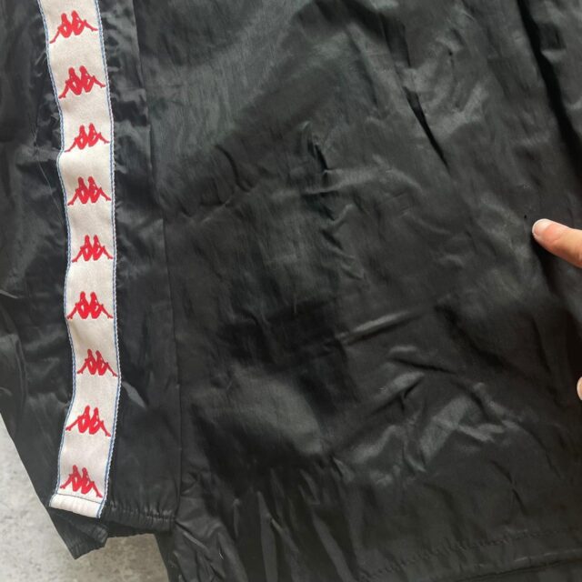 Vintage Mens 90s Kappa Zip Up Rain Jacket - M