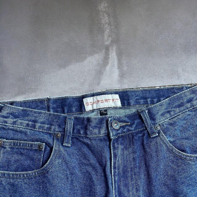 Mens Vintage Baggy Y2K Giorgio Jeans - 32"