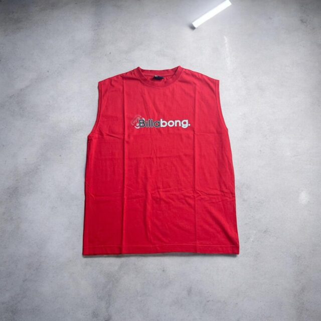Mens Vintage Y2K Billabong Vest Tshirt - XL