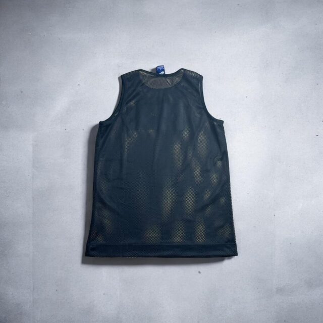 Men's Y2K Black Mesh Nike Vest - M