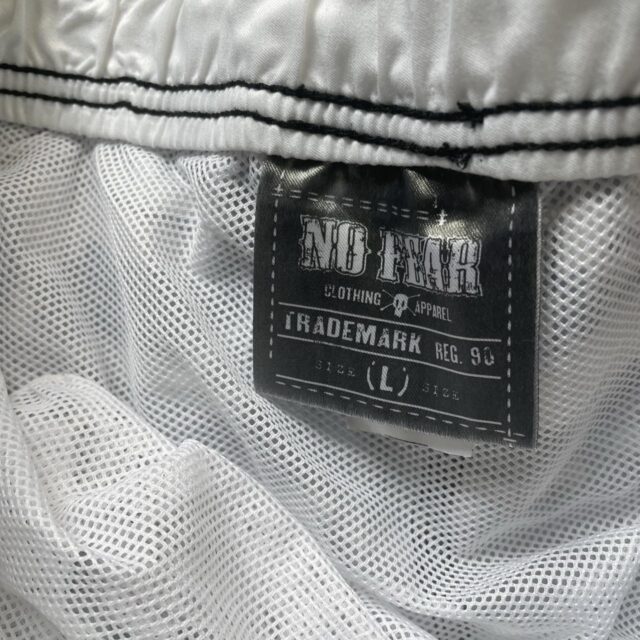 Vintage Y2K Funky No Fear Cargo Board Shorts - L