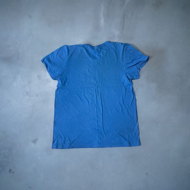 Men's Blue Adidas Spell Out Tshirt - S