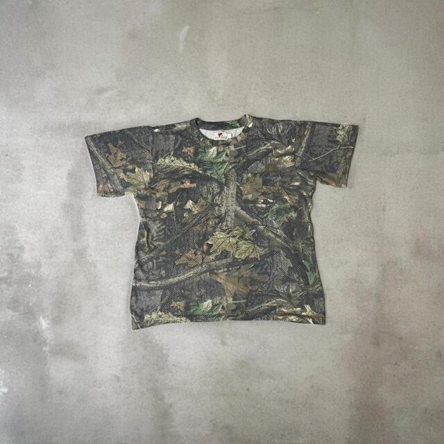 Vintage Y2K Realtree Jungle Print Tshirt - XL