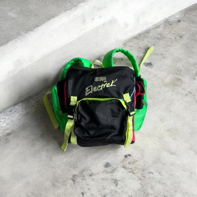 Vintage Funky Colourful Retro Rucksack