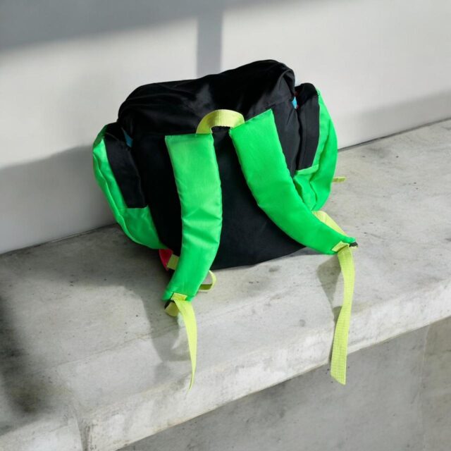 Vintage Funky Colourful Retro Rucksack