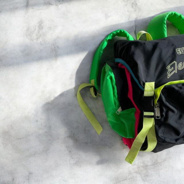 Vintage Funky Colourful Retro Rucksack