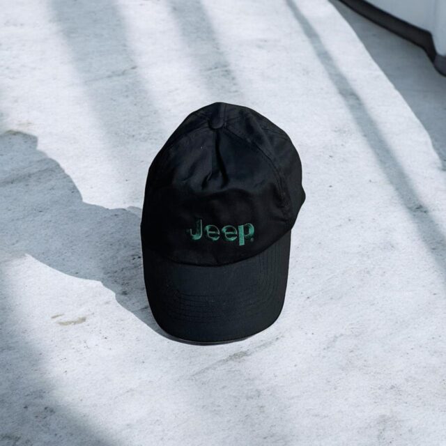 Vintage Y2K Black Jeep Embroidered Cap