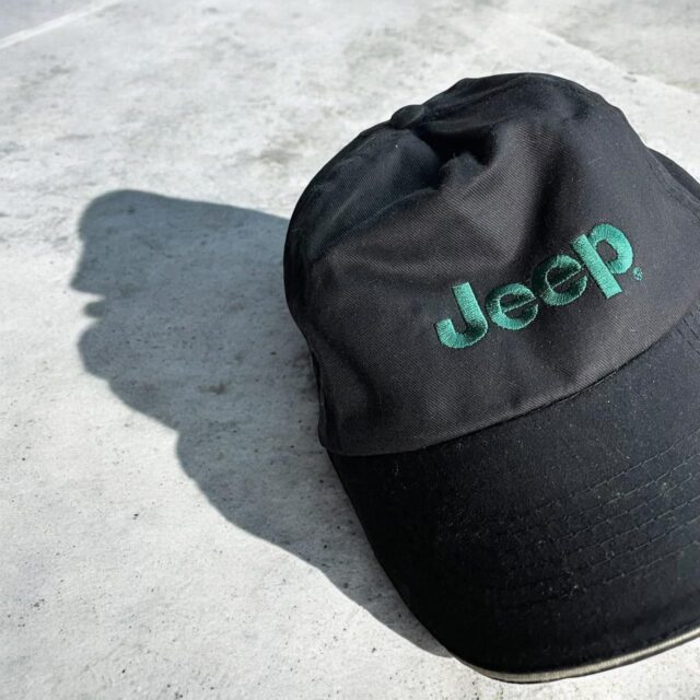 Vintage Y2K Black Jeep Embroidered Cap