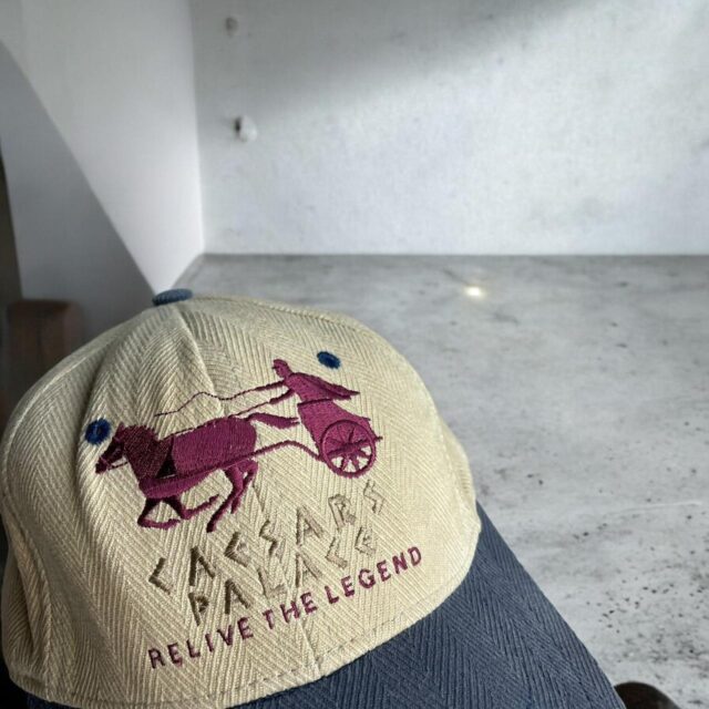 Vintage Caesars Palace Las Vegas Tourist Embroidered Cap